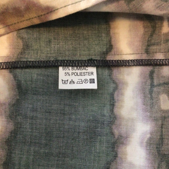 Caramel Knee Length Geometric Print Skirt Size 6 - Picture 6 of 8